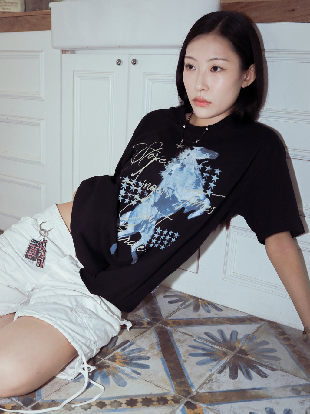 "Stories Linger, Times Can't Erase." Tee Black