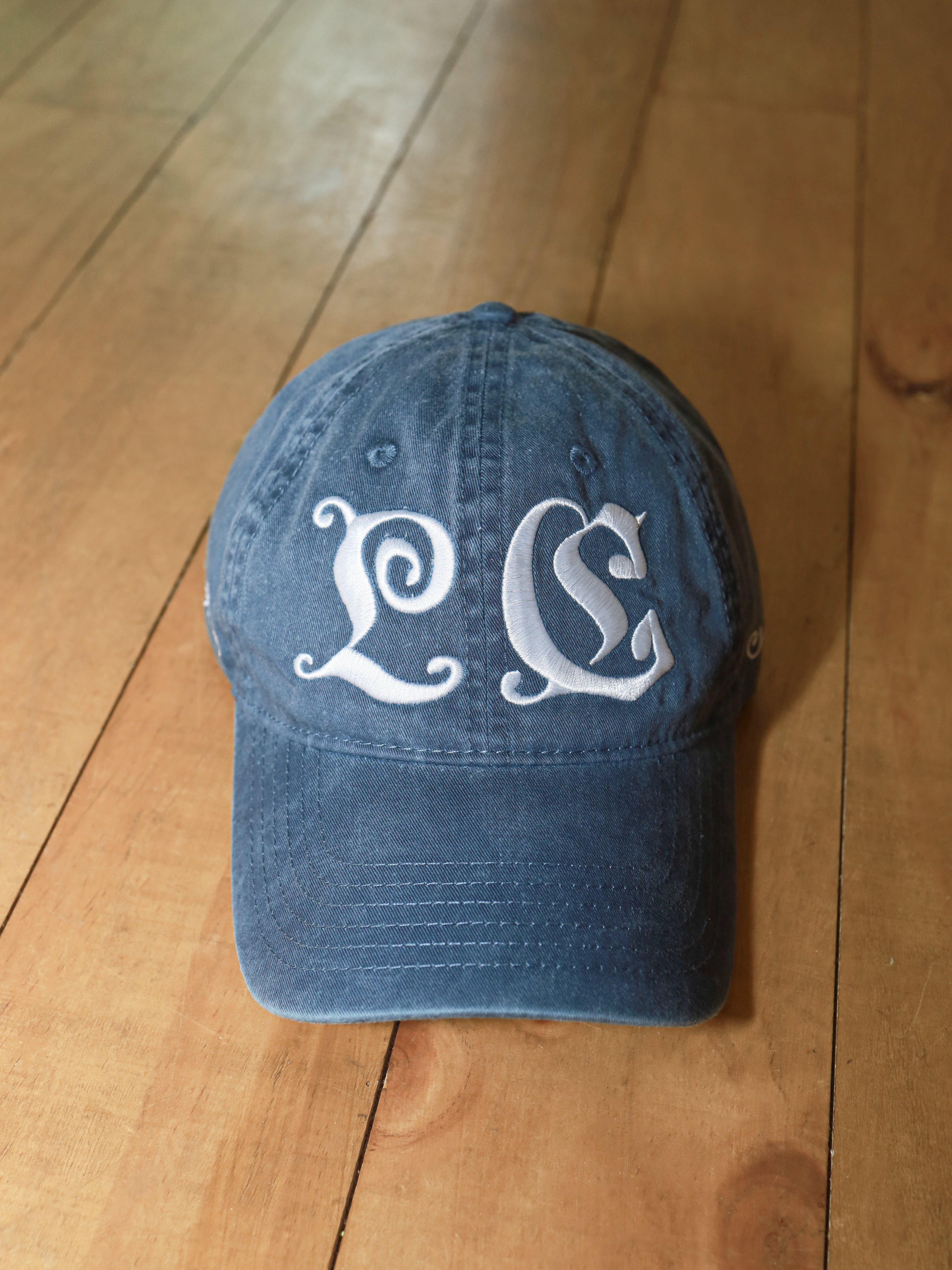 LC Logo Cap Washed Blue
