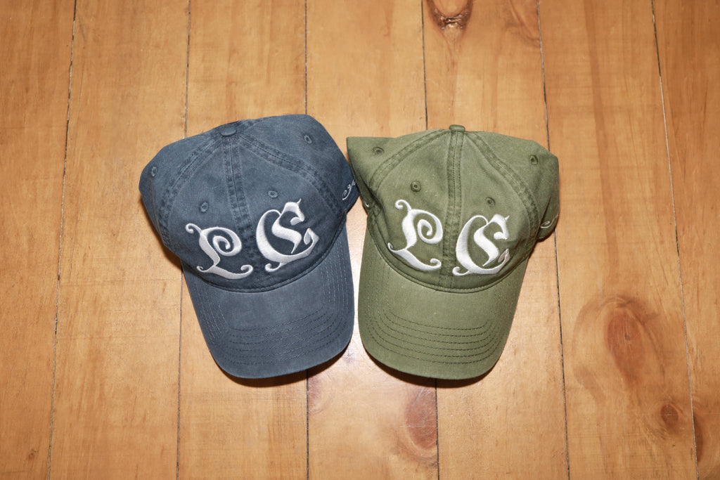 LC Logo Cap Washed Blue