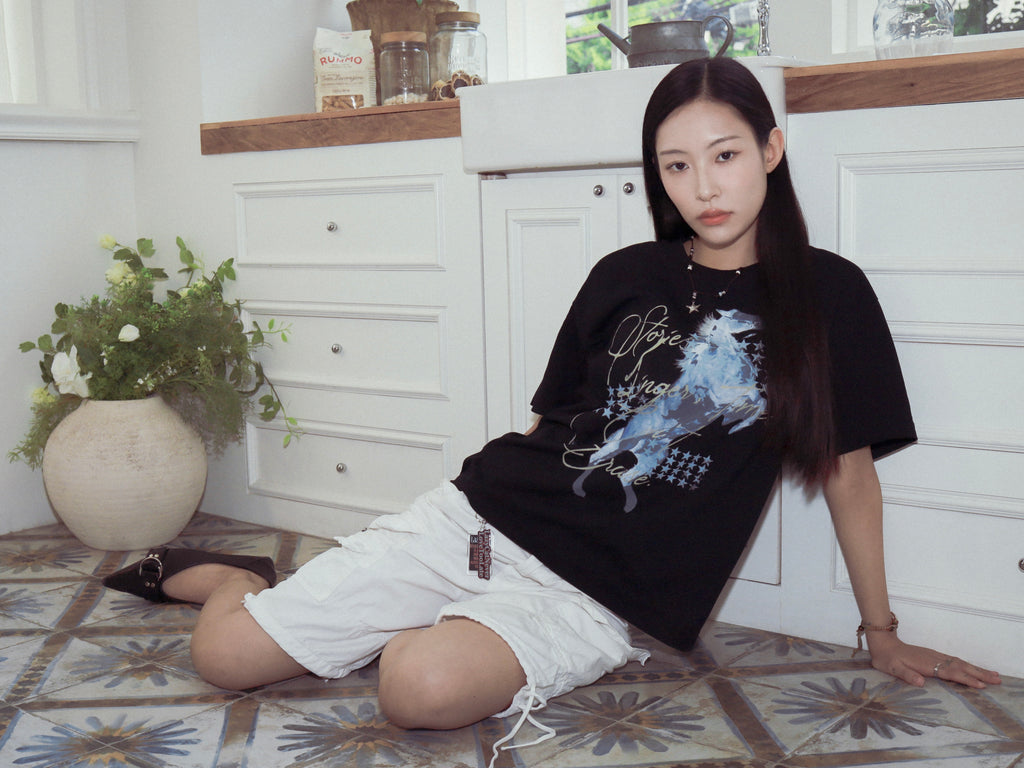 "Stories Linger, Times Can't Erase." Tee Black