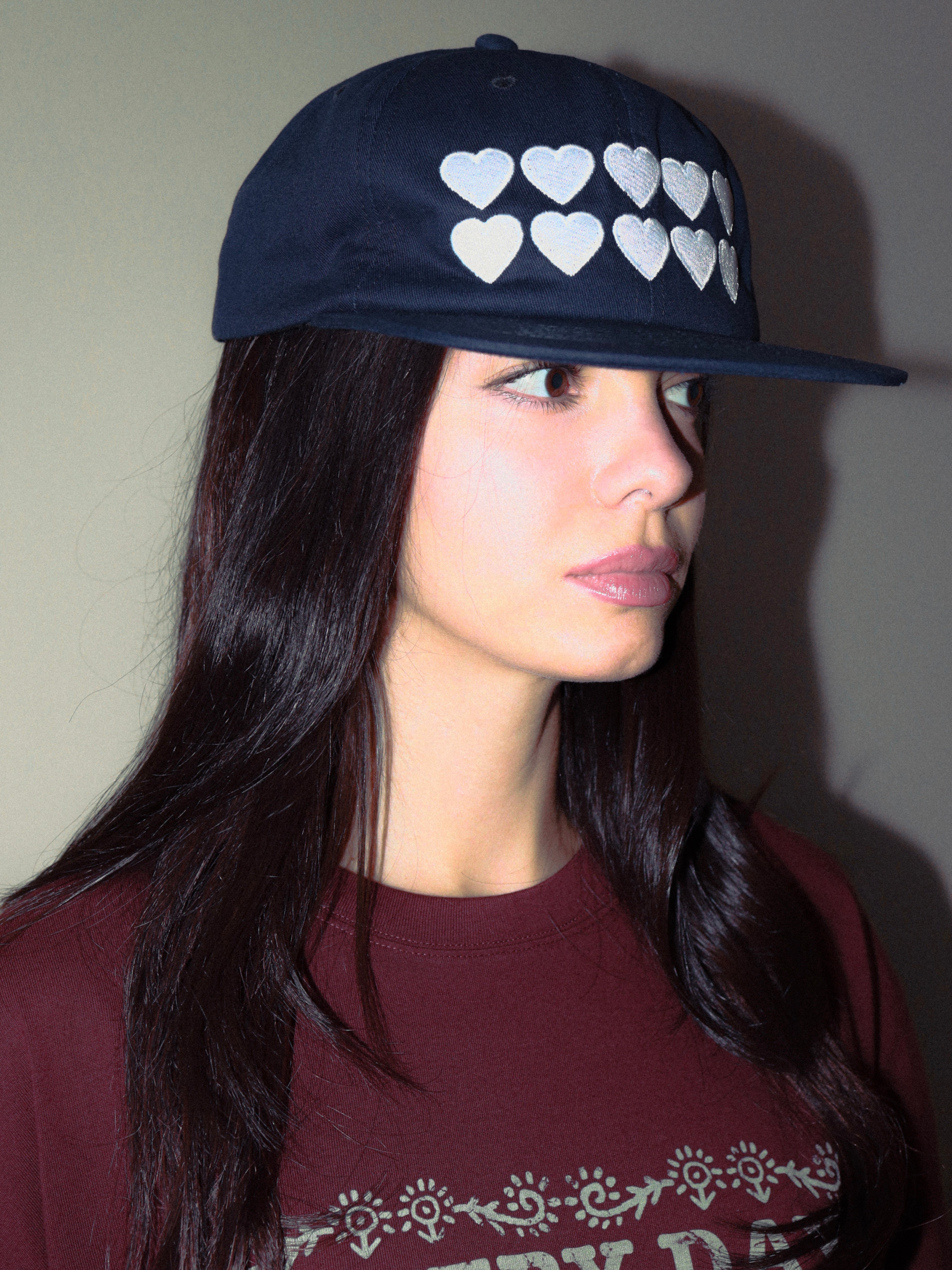 Heart Cap Navy
