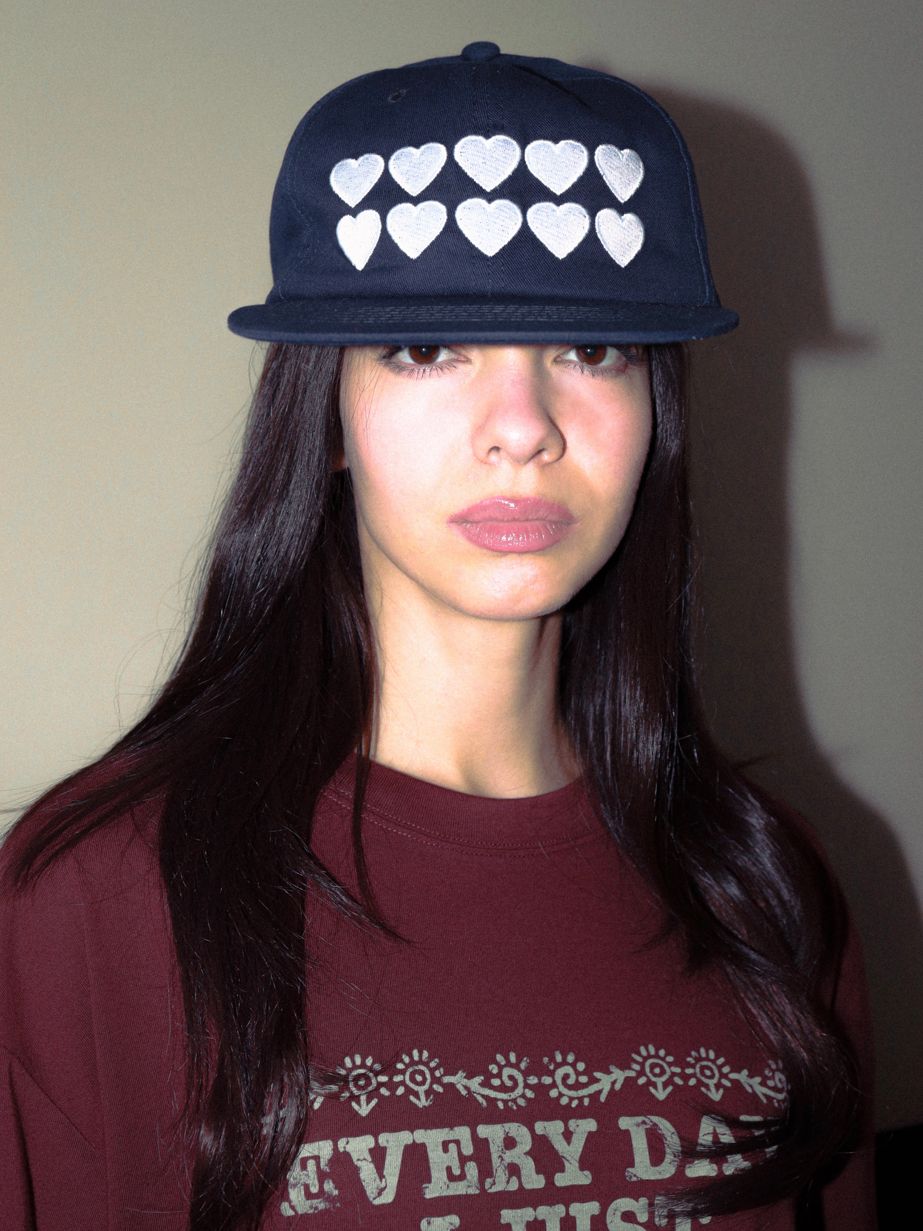 Heart Cap Navy