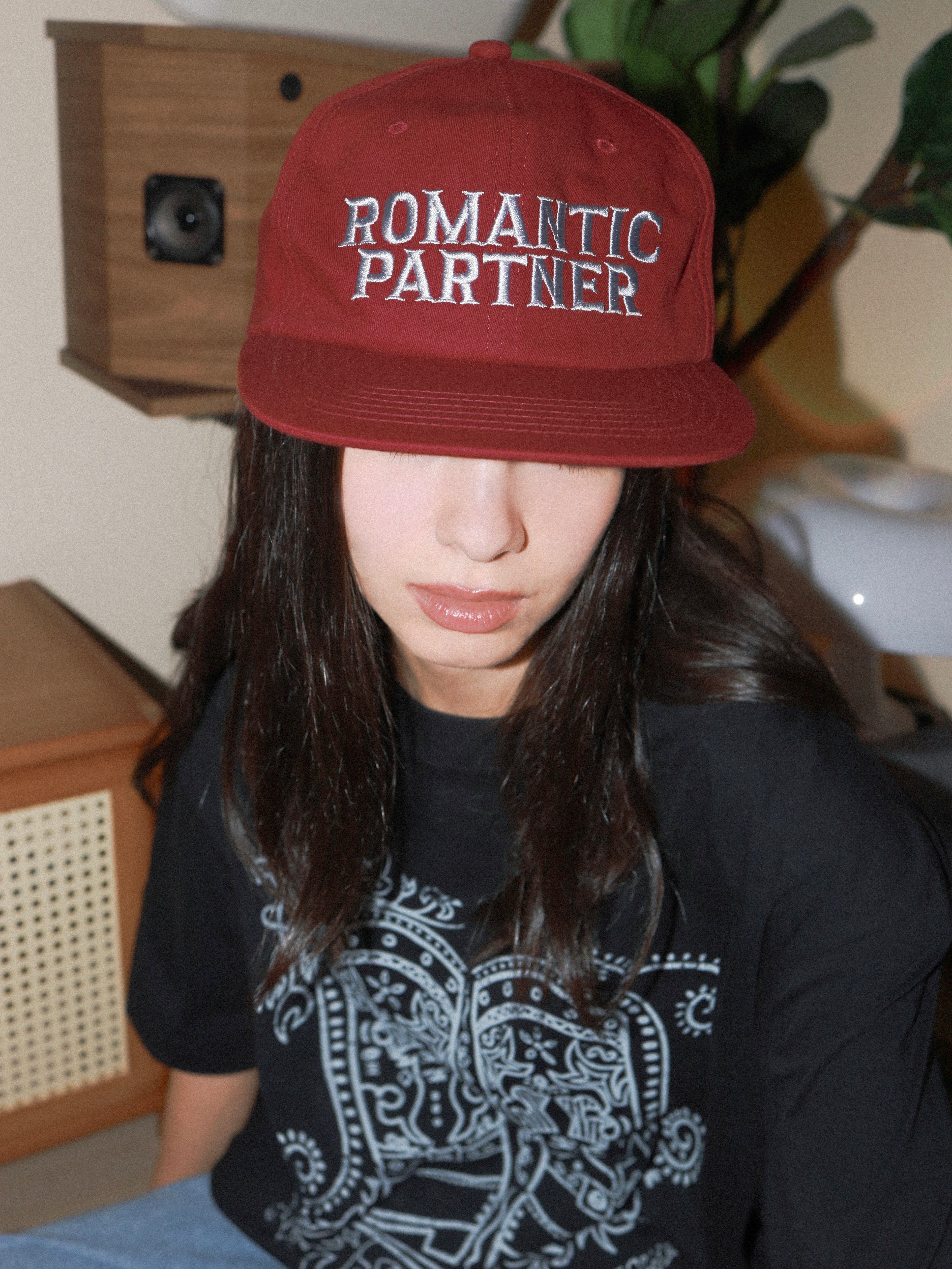 Romantic Partner Cap Burgundy