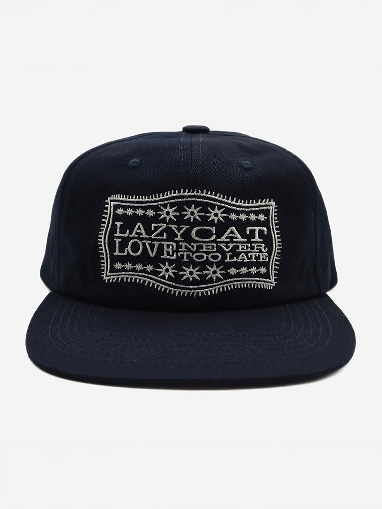 Lazy Cat Logo Cap Navy