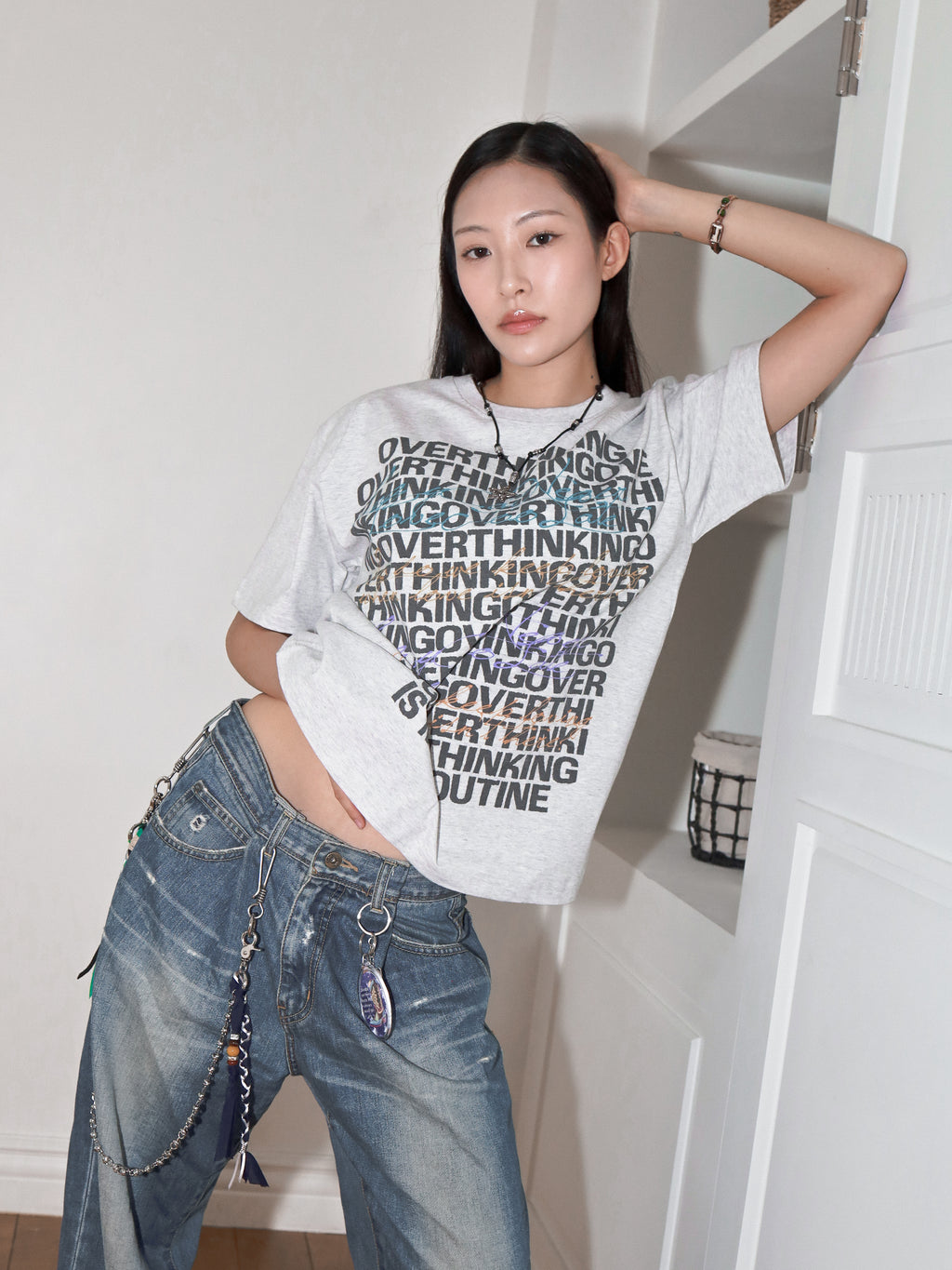 "Overthinking is my routine." Tee Grey