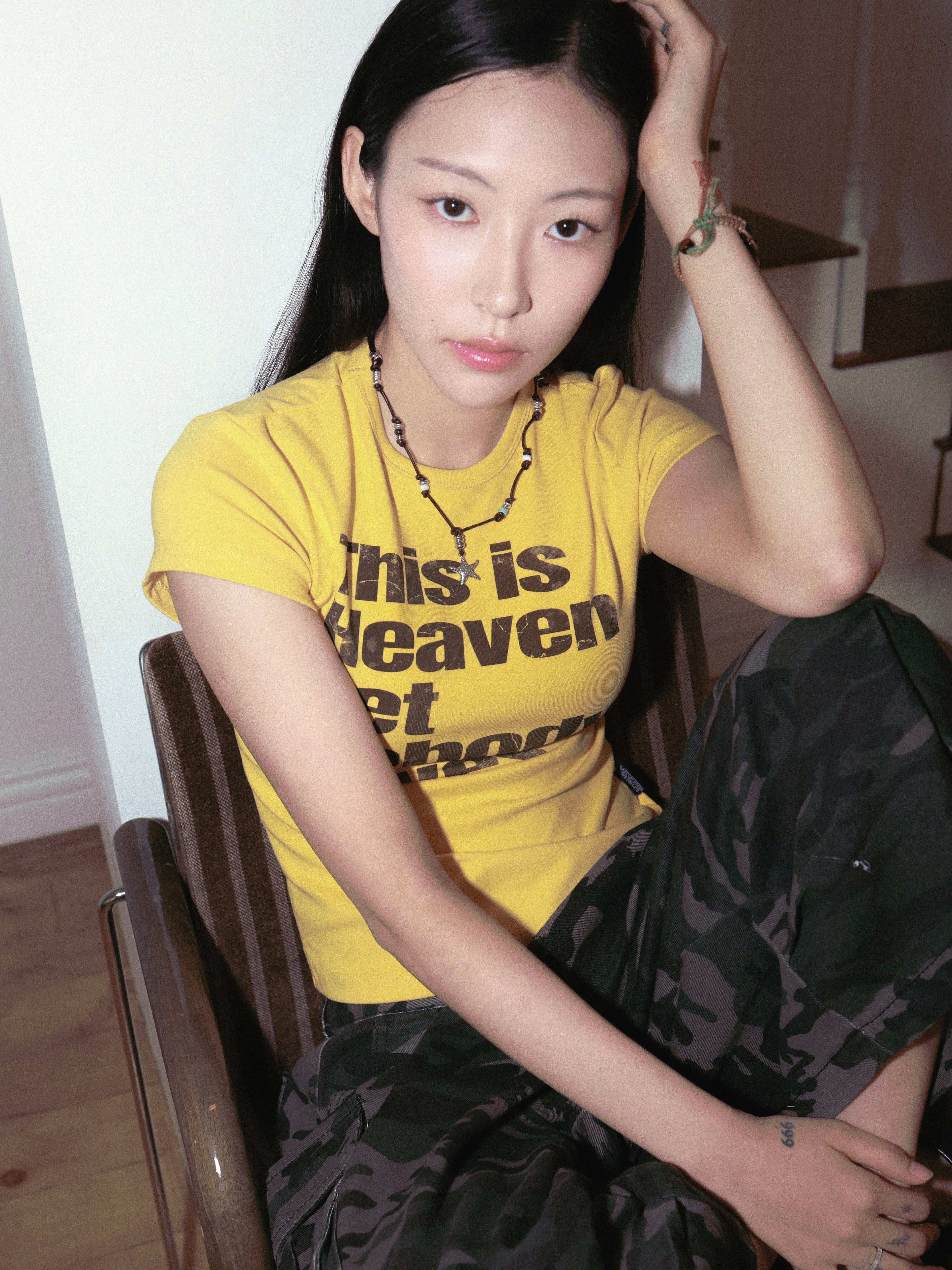 "This Is Heaven Yet Nobody Loves" Tee Yellow
