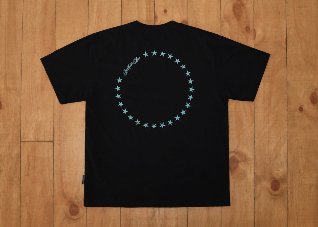 "Stories Linger, Times Can't Erase." Tee Black