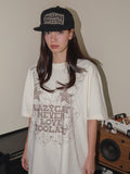 Lazy Cat Vest Tee Creamy Yellow