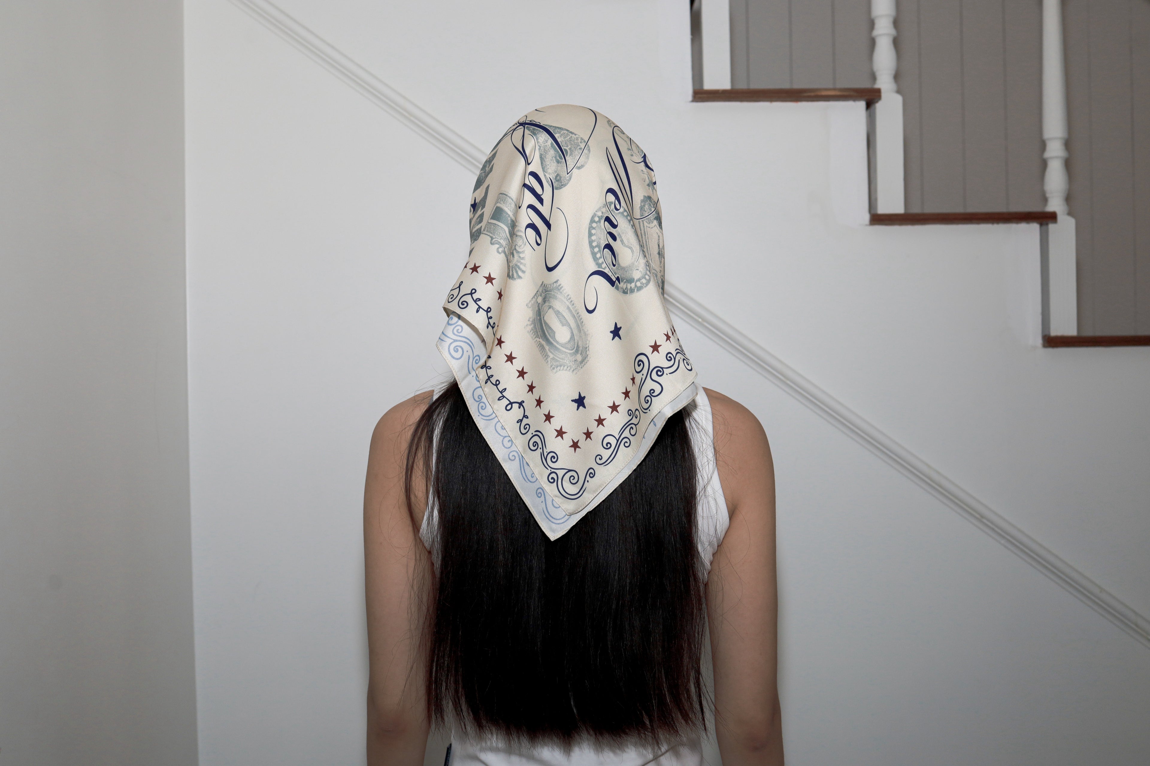 "Way Back Home" Scarf Yellow
