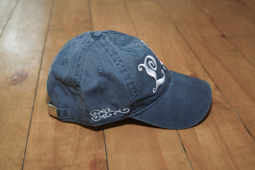 LC Logo Cap Washed Blue