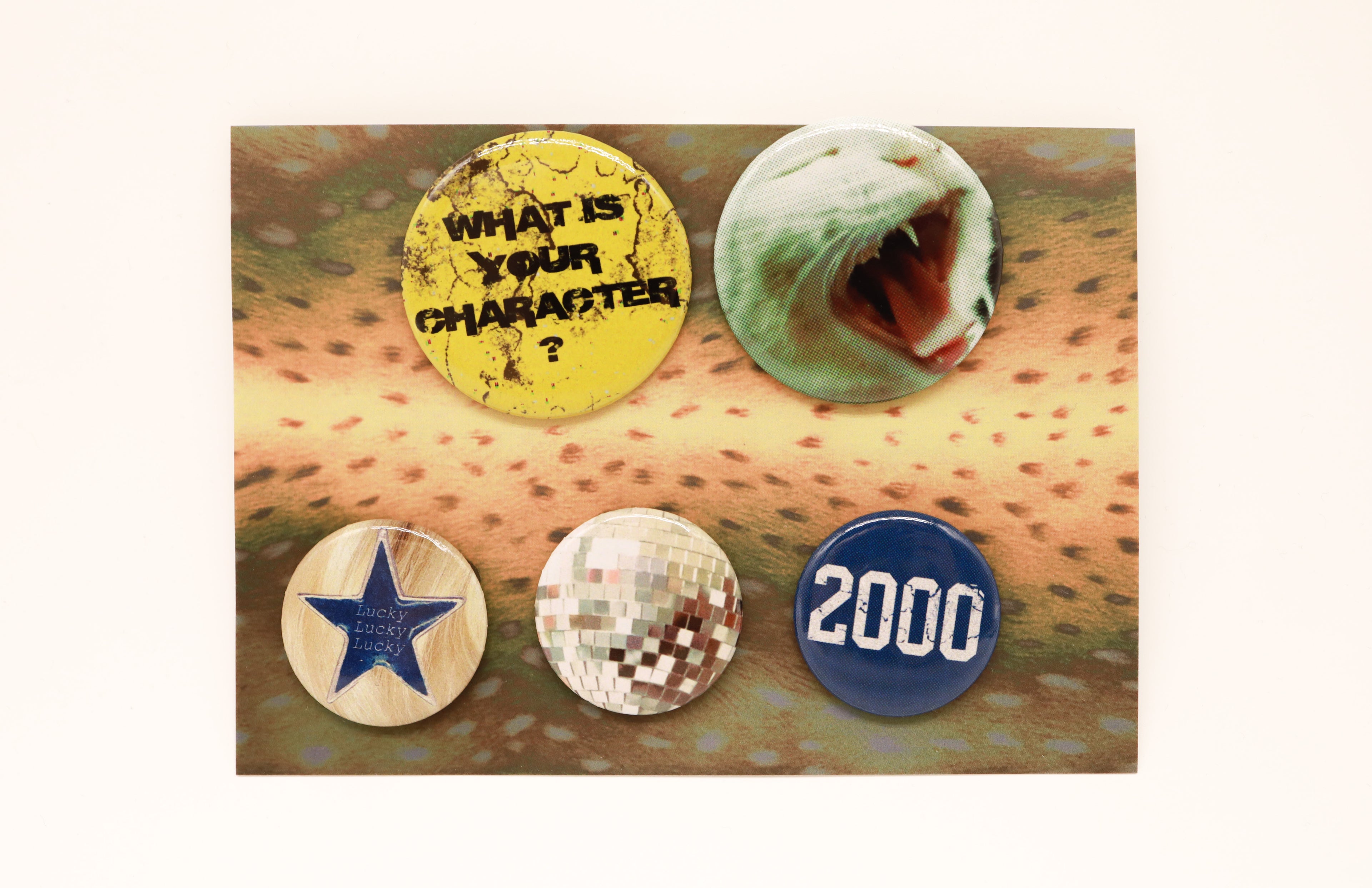 "Character" Badge set