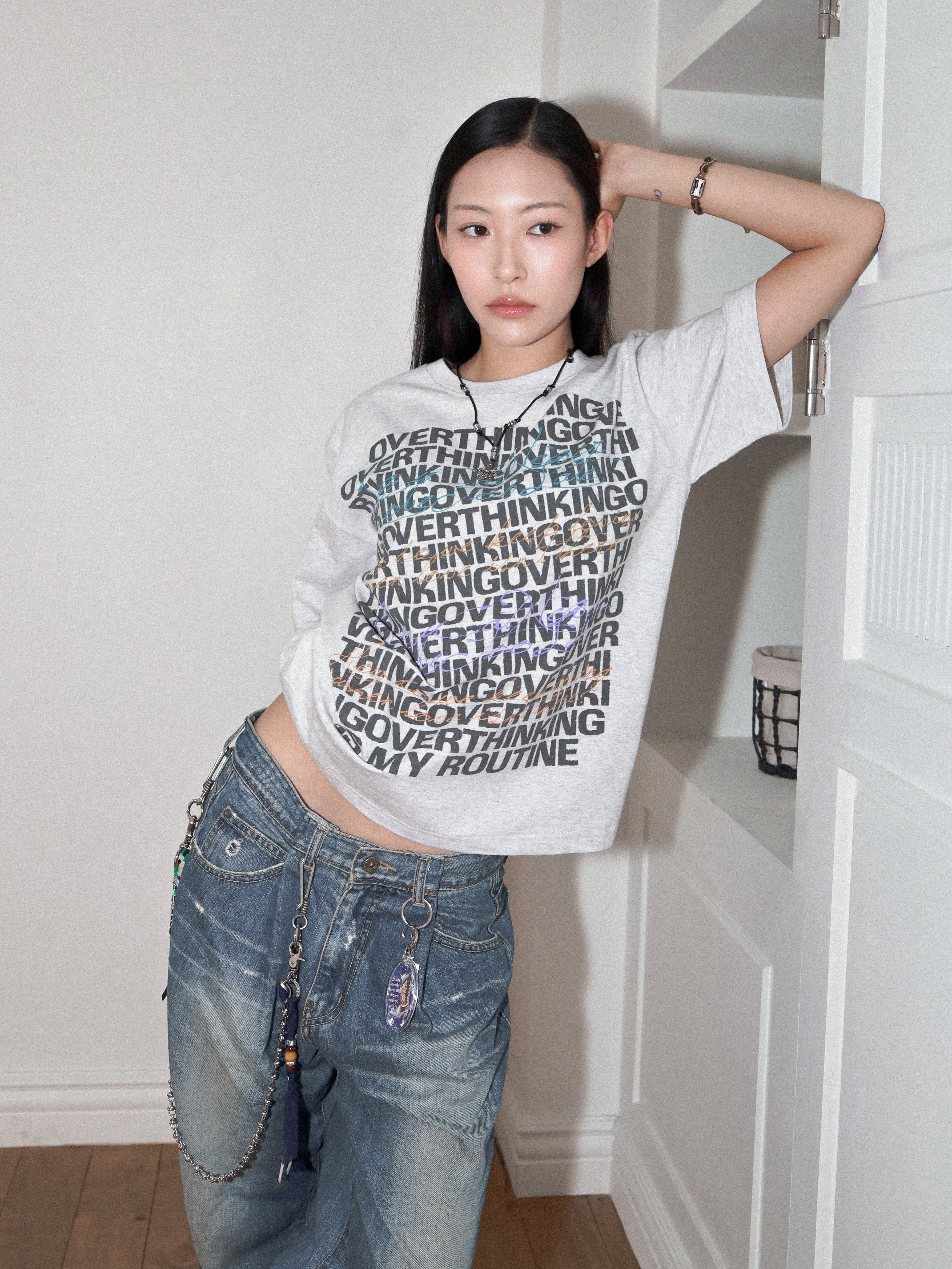 "Overthinking is my routine." Tee Grey