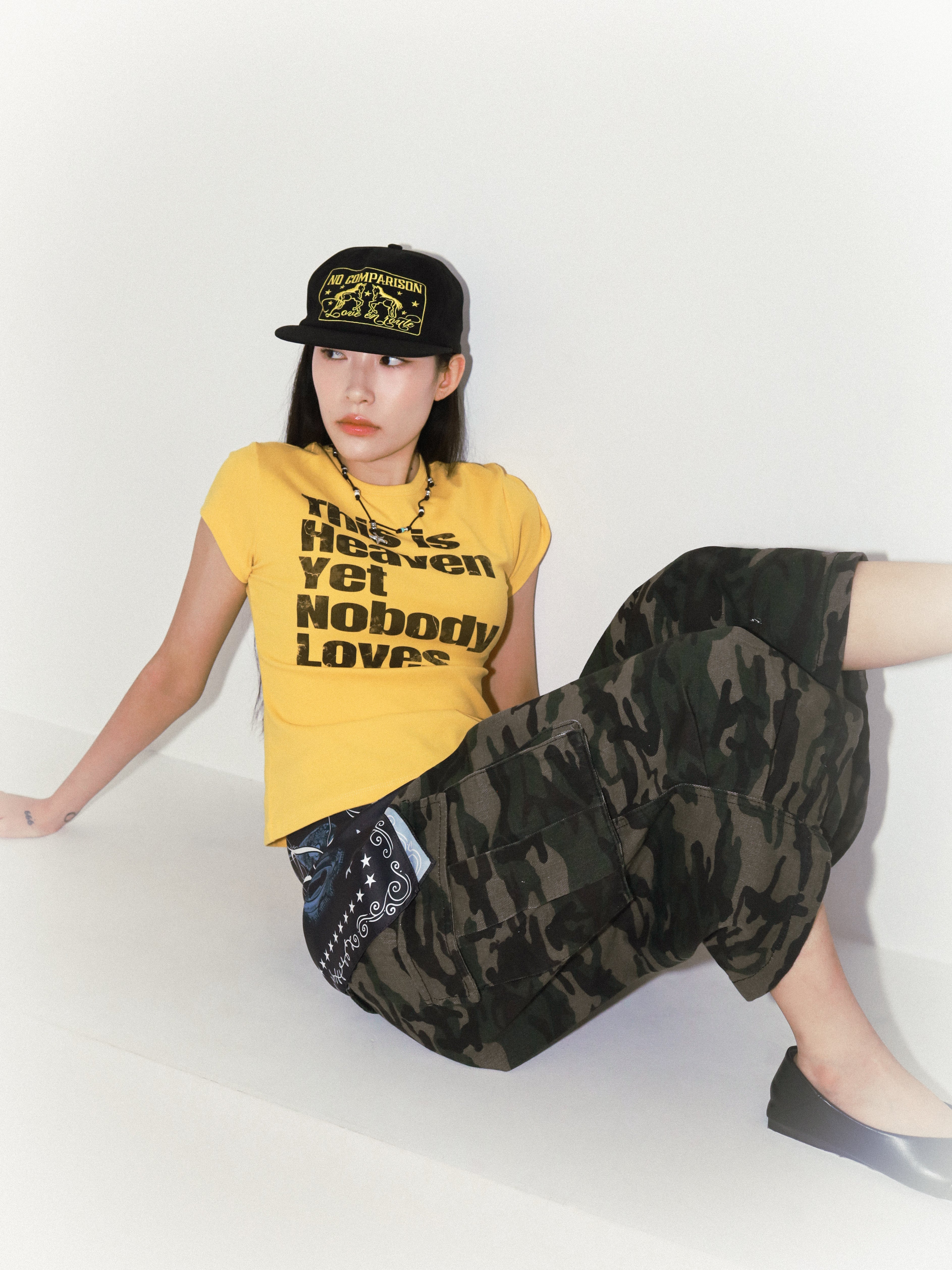 "This Is Heaven Yet Nobody Loves" Tee Yellow