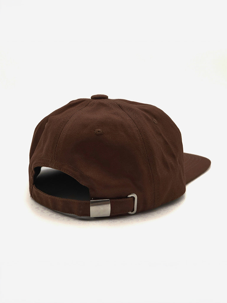 Lazy Cat Logo Cap Brown