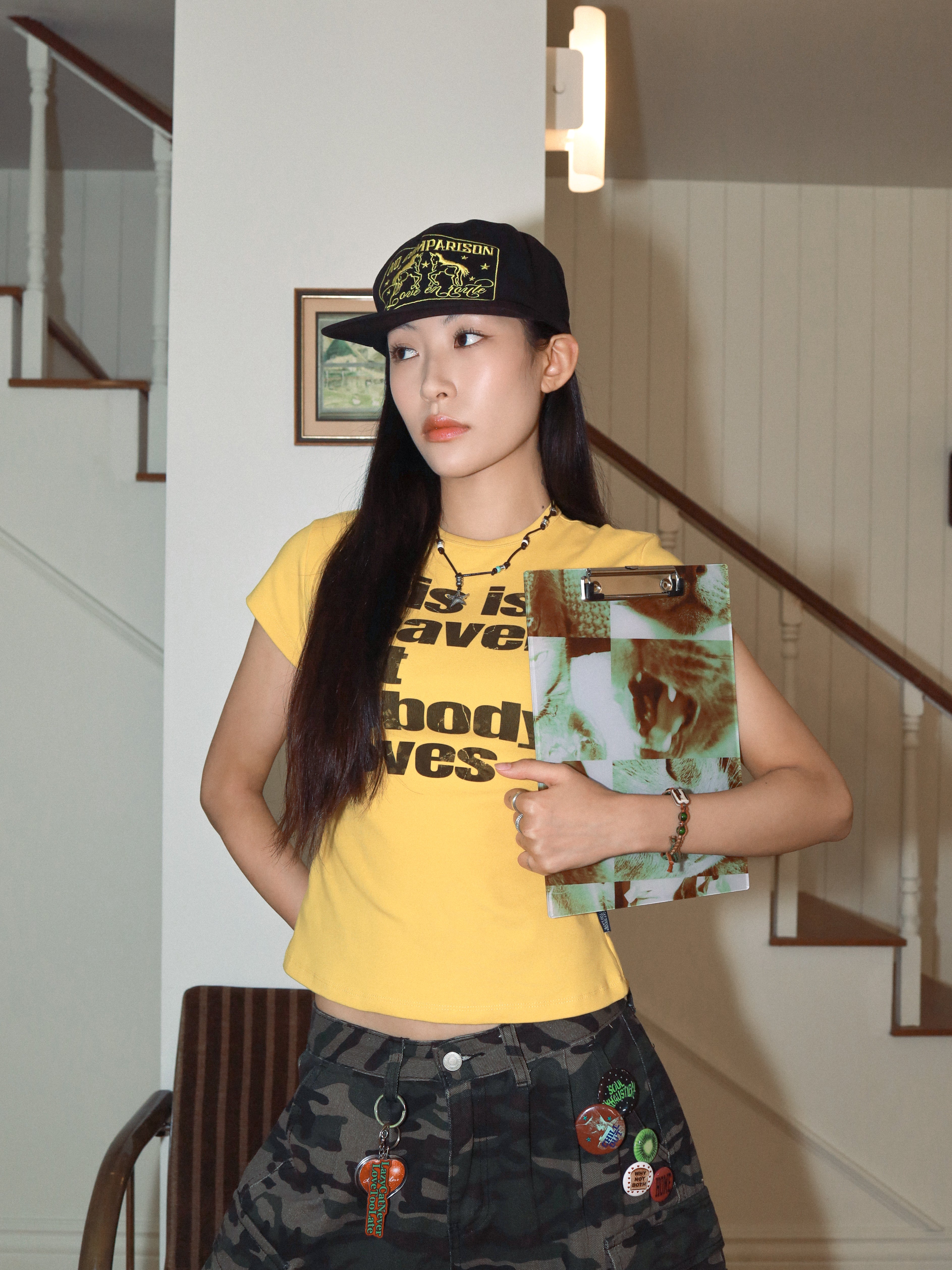 "This Is Heaven Yet Nobody Loves" Tee Yellow