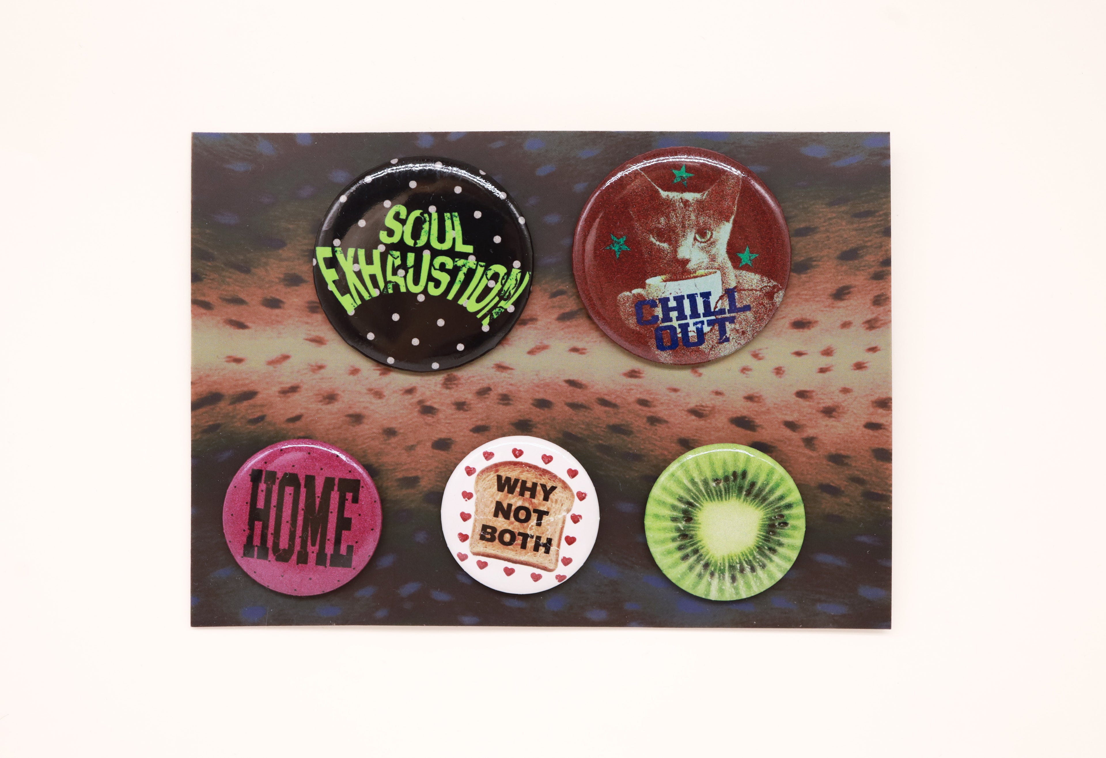 "HOME" Badge set