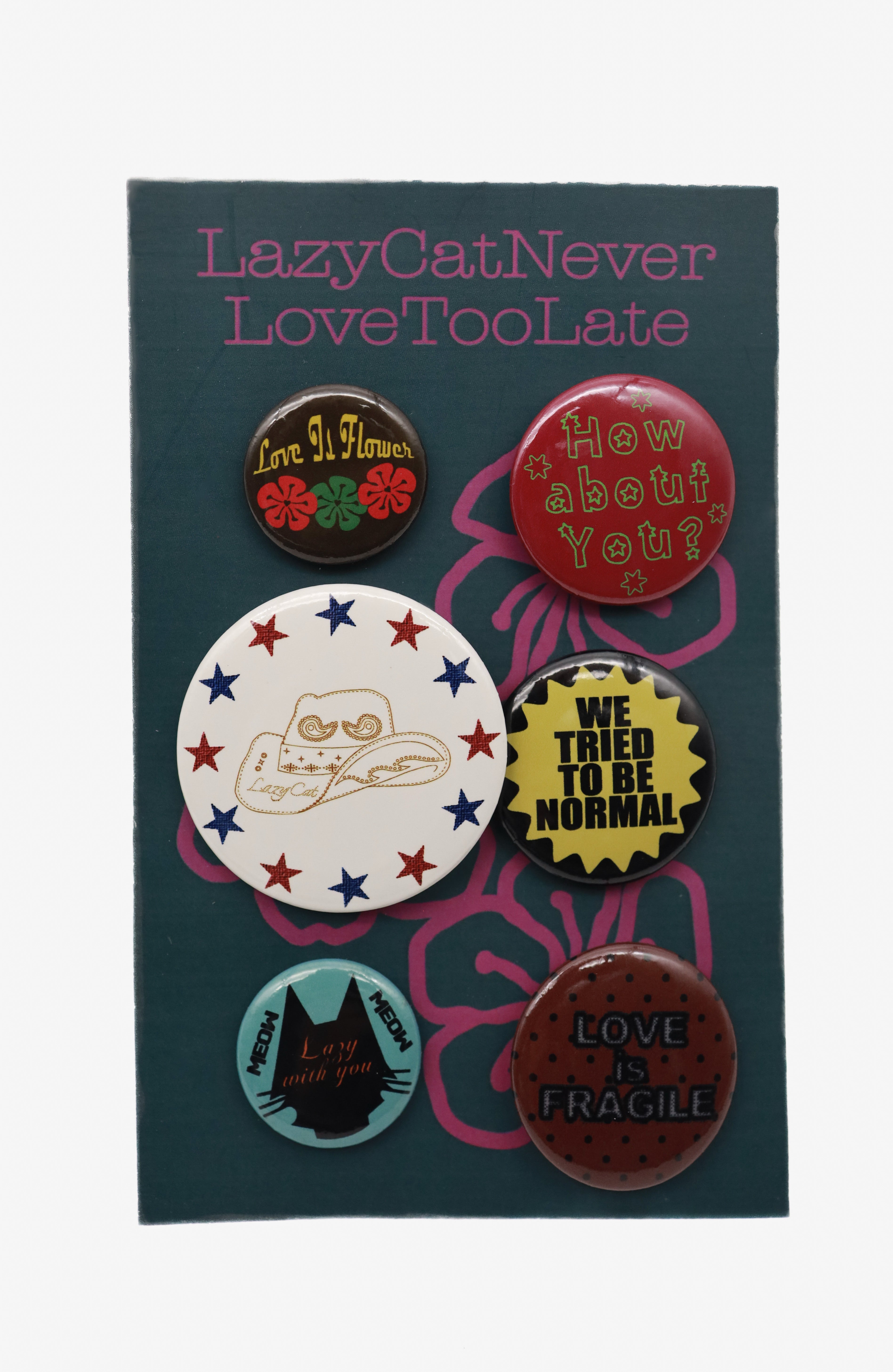 Badge (Flowers) set