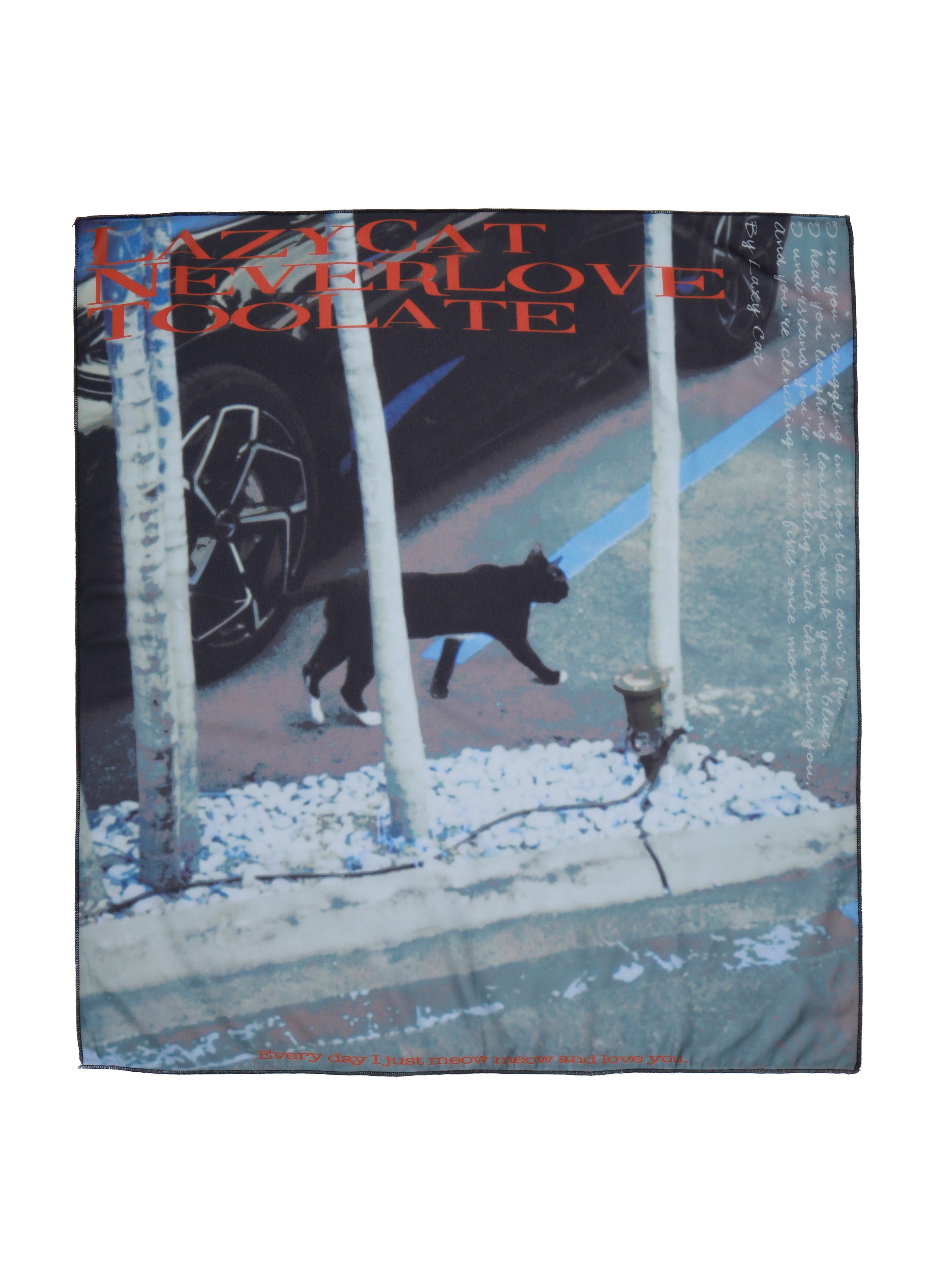 'Insomnia' Fabric Poster