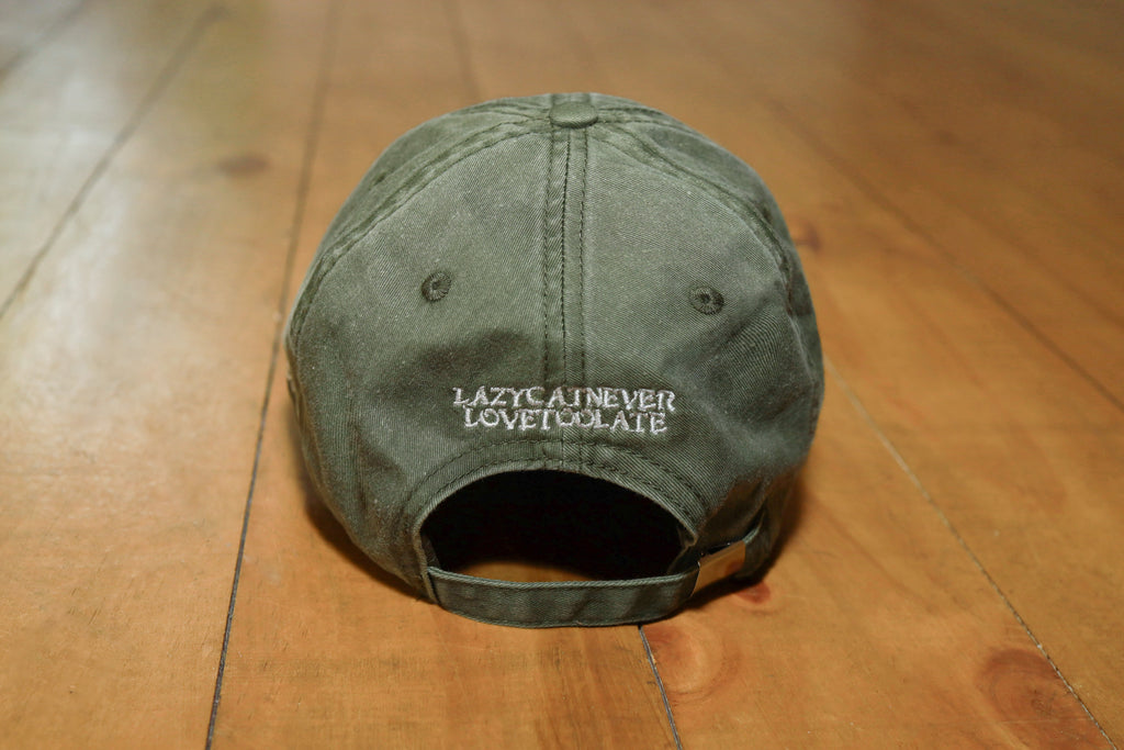 LC Logo Cap Washed Olive Green