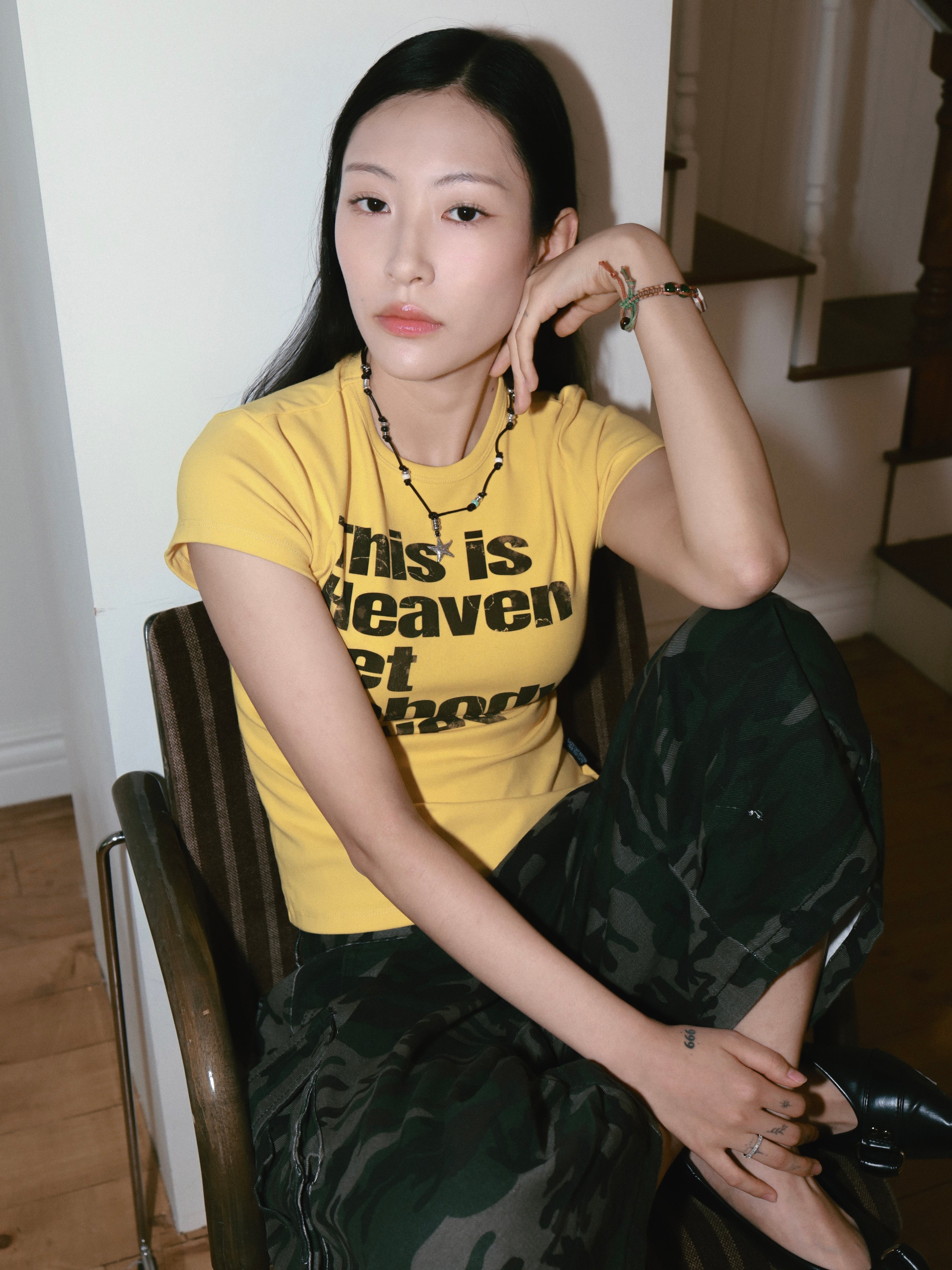 "This Is Heaven Yet Nobody Loves" Tee Yellow