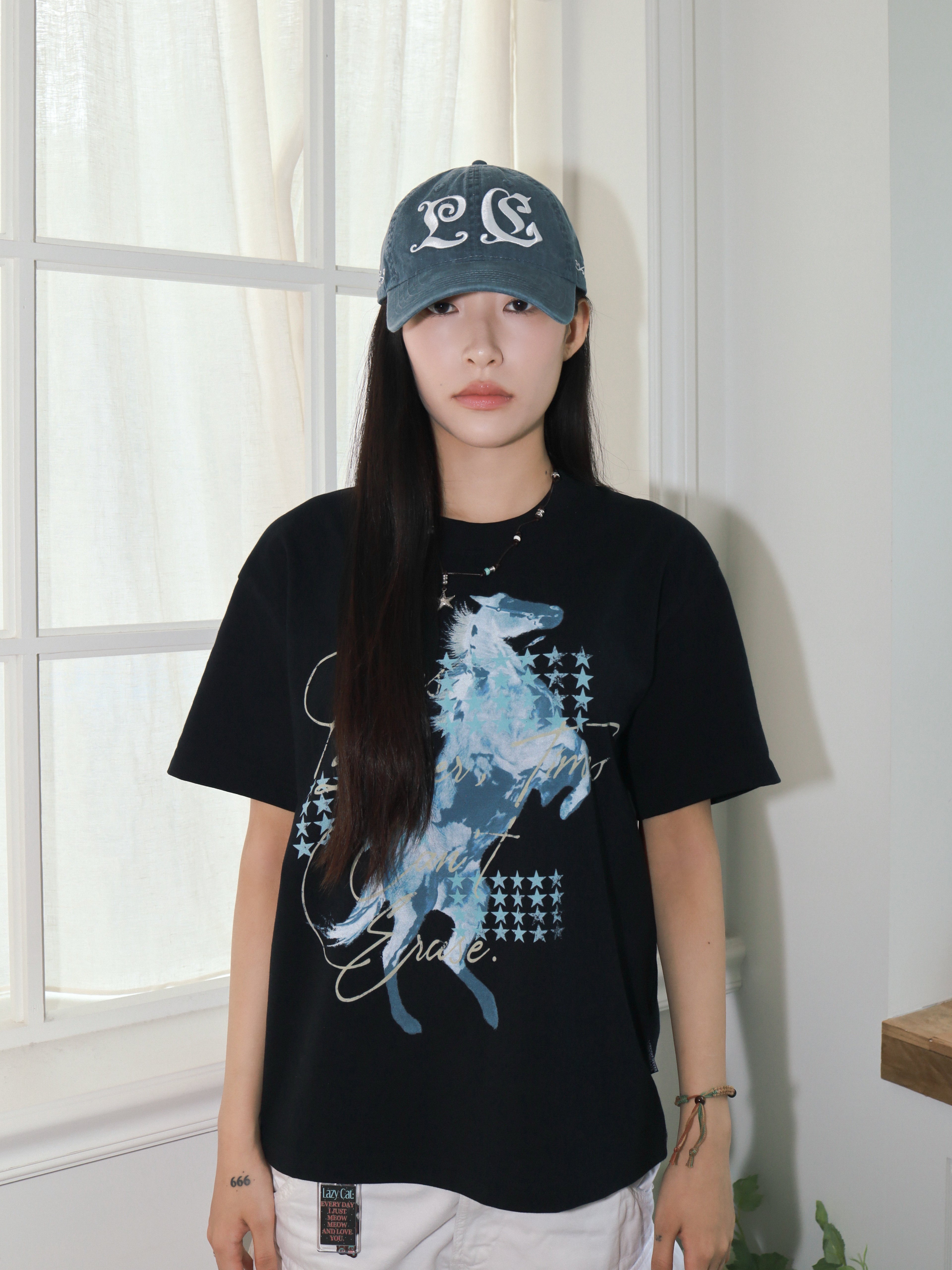 "Stories Linger, Times Can't Erase." Tee Black