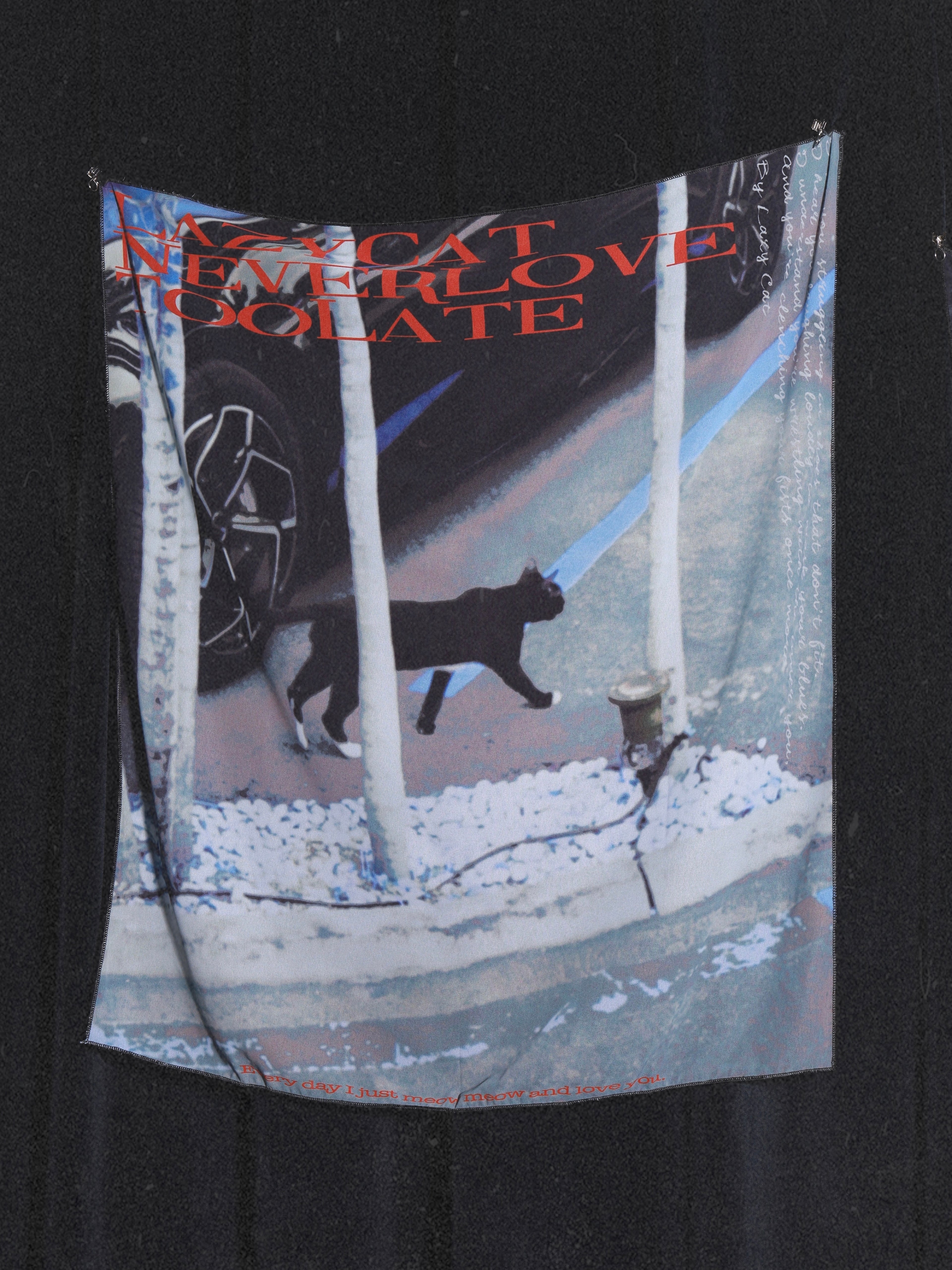 'Insomnia' Fabric Poster