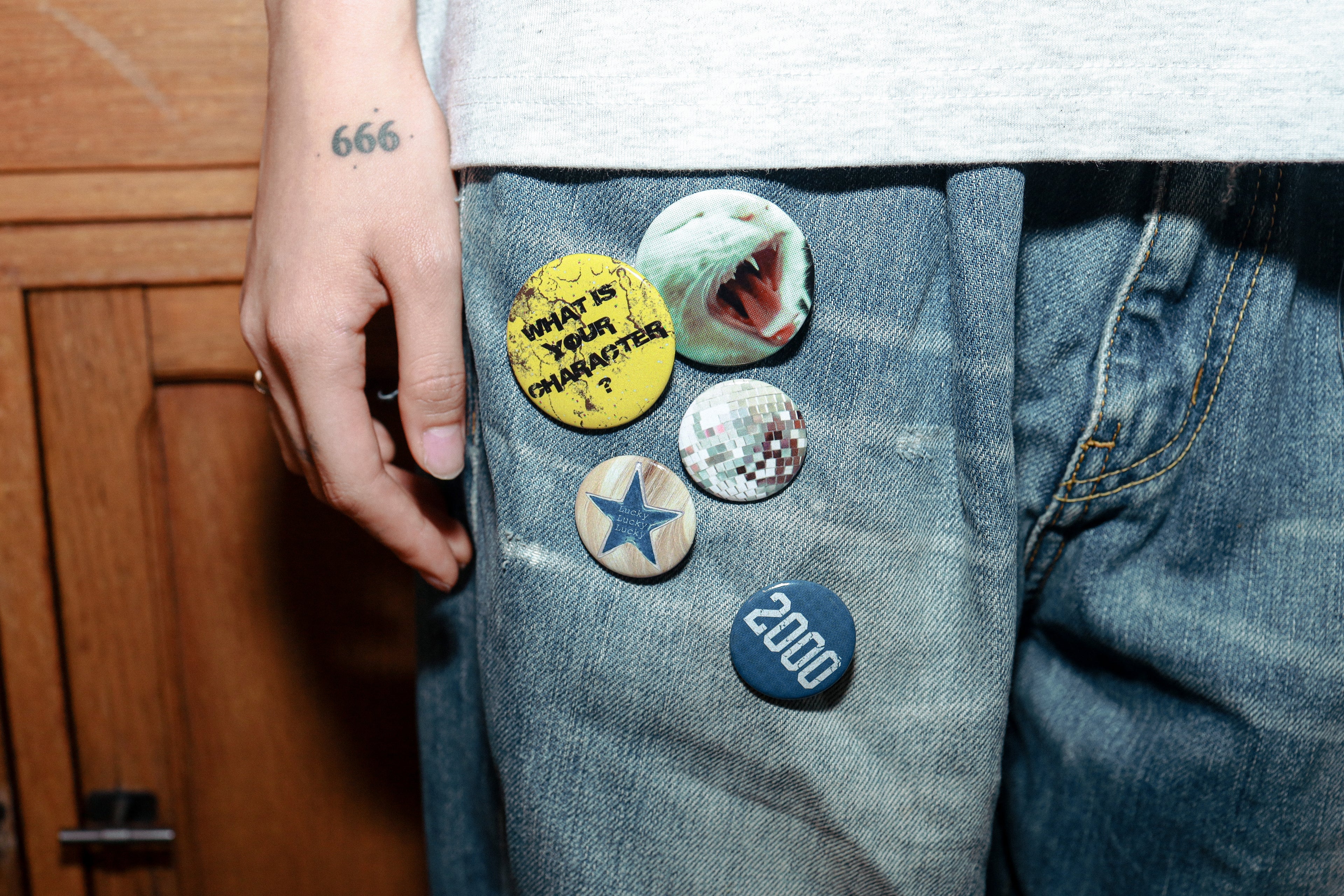 "Character" Badge set