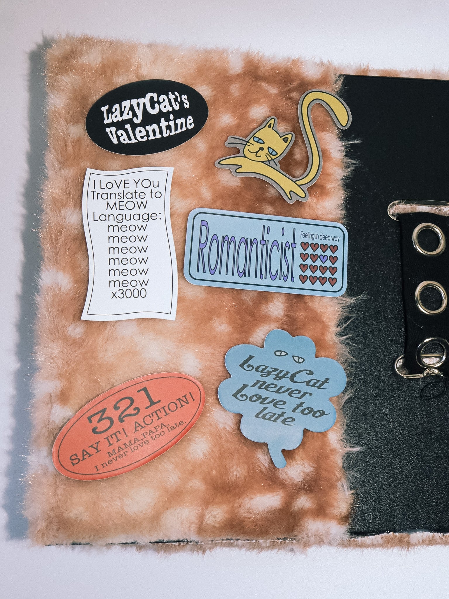 Lazy Cat Sticker Pack A