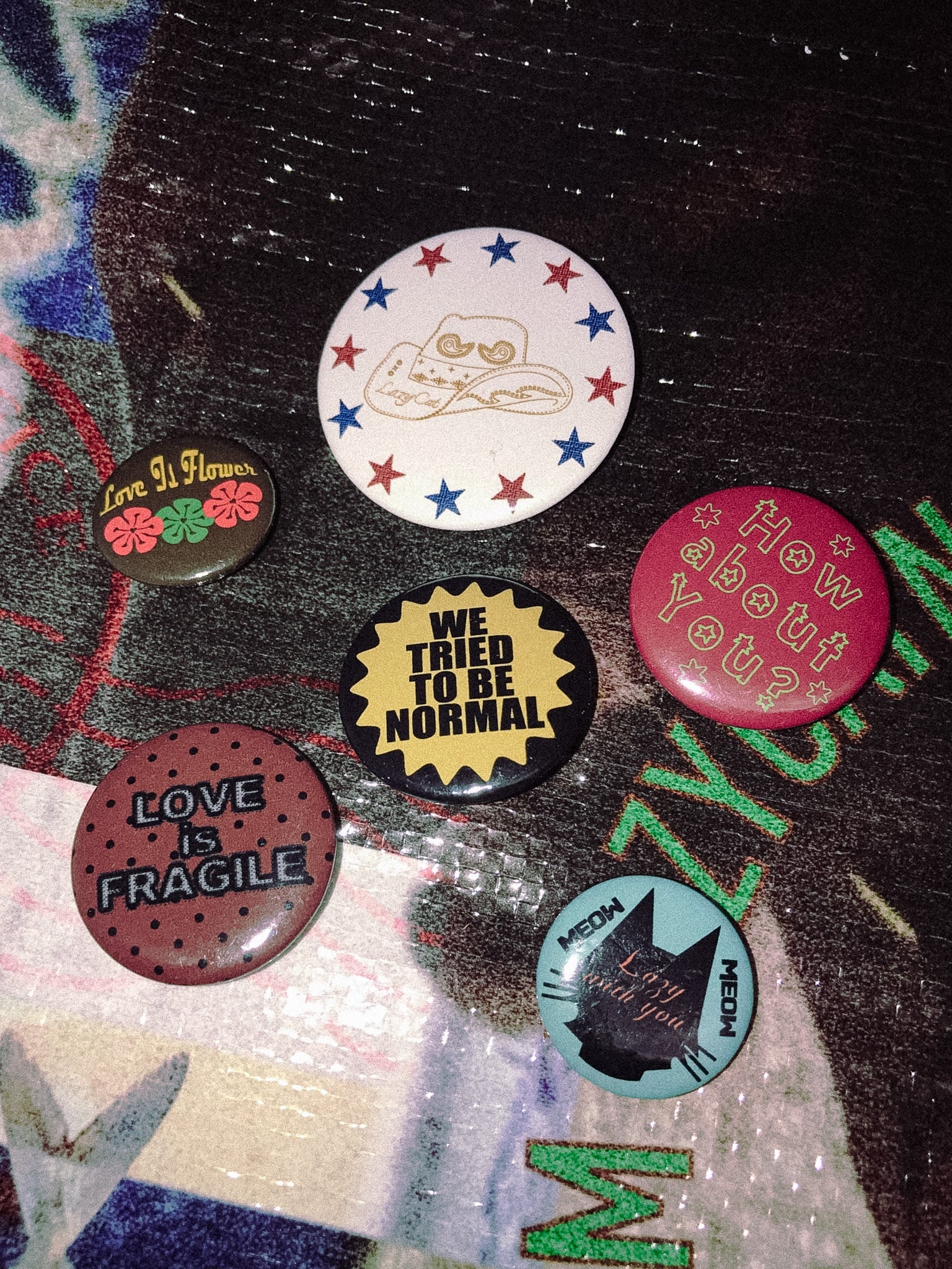 Badge (Flowers) set