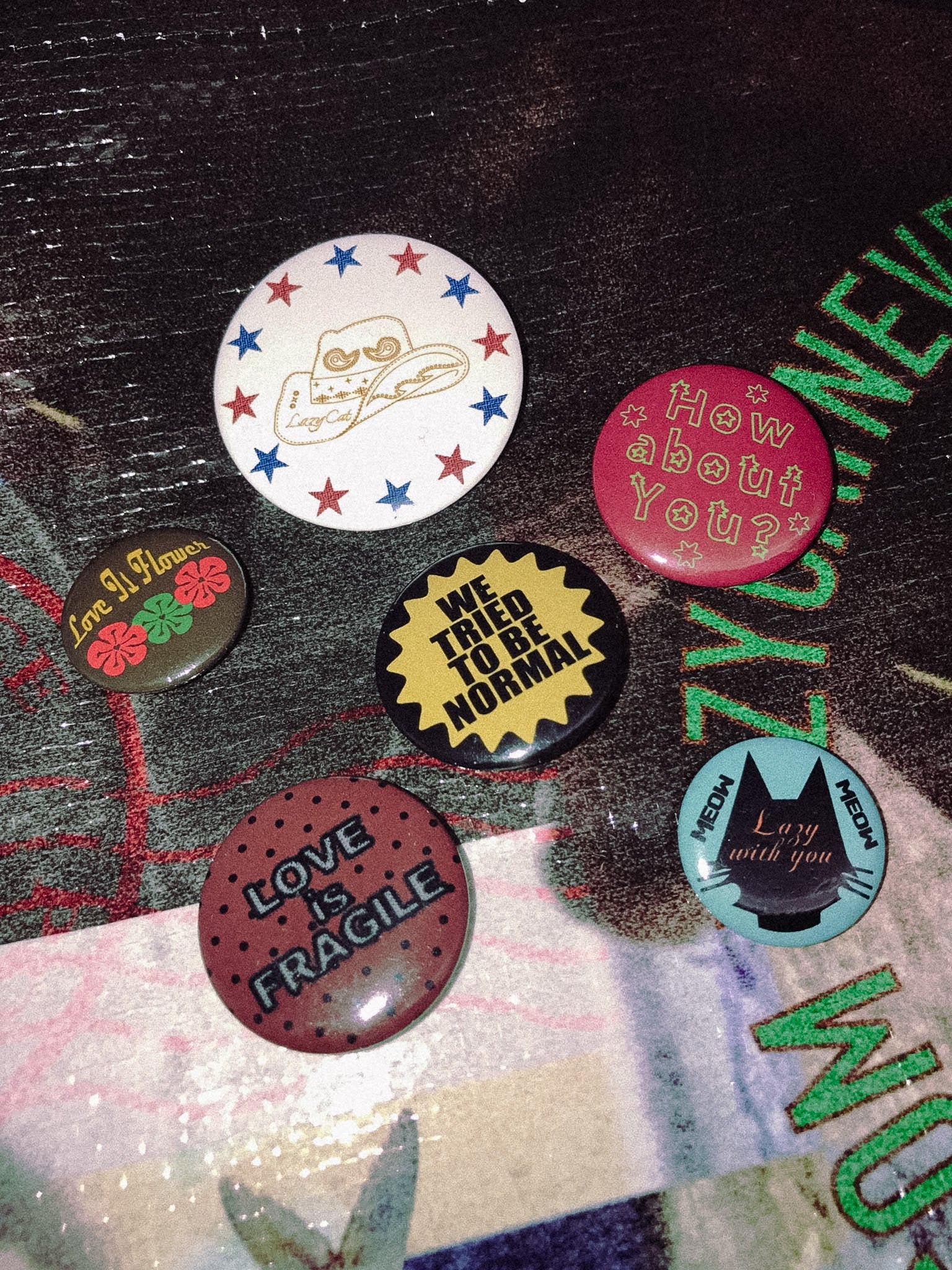 Badge (Flowers) set