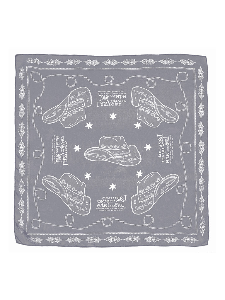 Lazy Cat's Hat Scarf Black