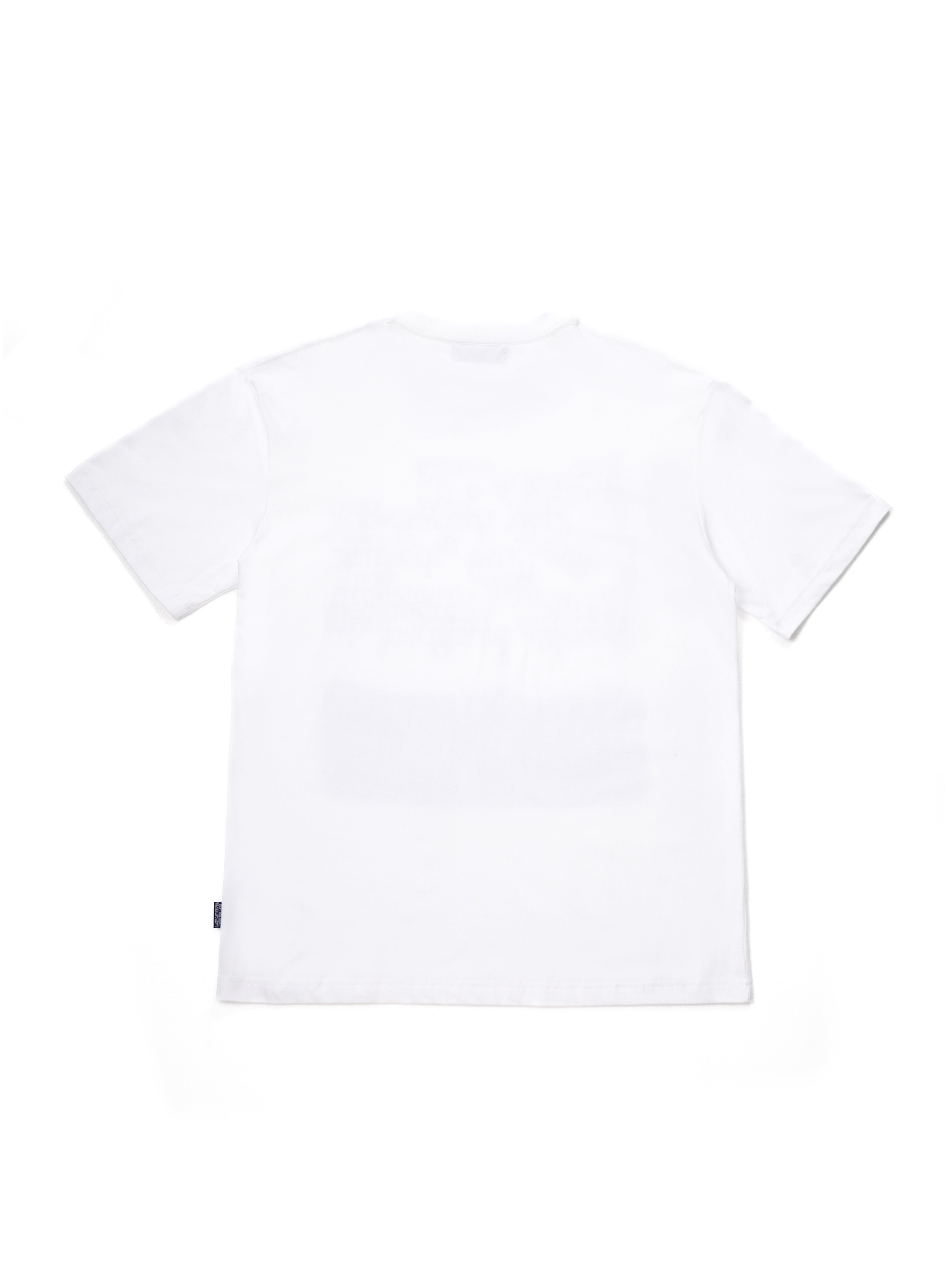 Poem Belt Tee White